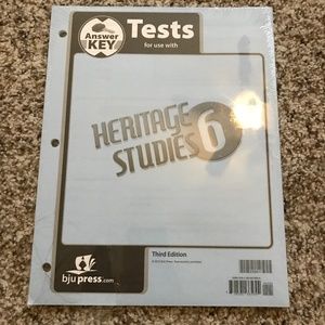 Heritage Studies 6 (4th Edition) Tests Answer Key